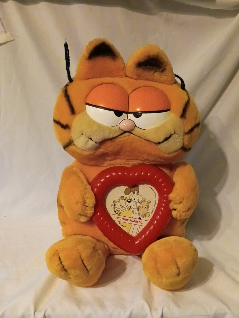 Plush Garfield With Picture Frame
